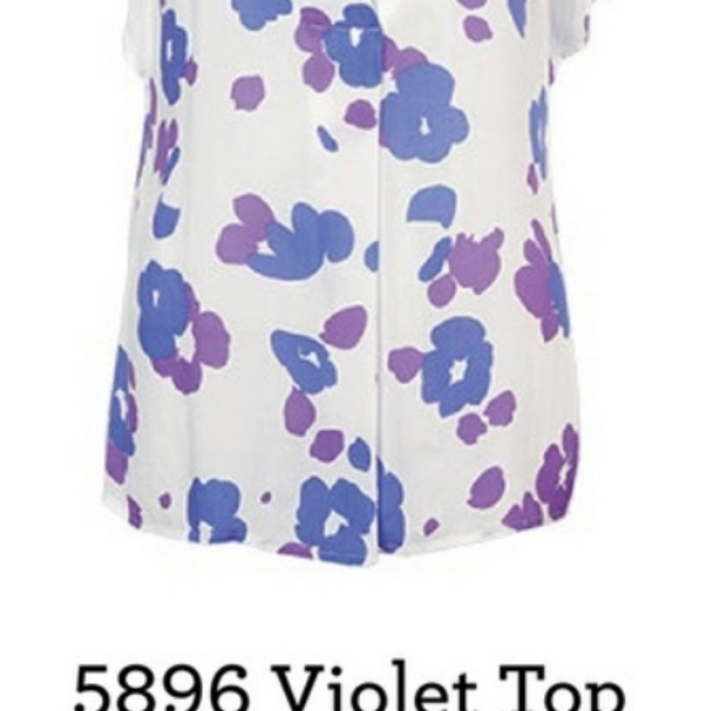 CAbi Spring 21 violet top M